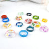 3 in 1 DIY Crystal Dripping Ring Pendant Silicone Mold Arc-Shaped Section Ring Mold(MD1130A + MD1131A + MDA1135A)