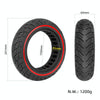 For Ninebot Max G30 10 X 2.5 Inch  (60/70-6.5) Scooter Solid Rubber Tire Red Line
