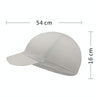 Summer Riding Sunscreen Hat Breathable Outdoor Climbing Fishing Running Sports Cap, Size: Free Code(White)