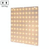 LED Plant Growth Light Indoor Quantum Board Plant Fill Light, Style: D3 25W 81 Beads US Plug (Sun Light)