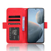 For Xiaomi Redmi K70 / K70 Pro 5G Skin Feel Calf Texture Card Slots Leather Phone Case(Red)