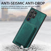 For Samsung Galaxy S25 Ultra 5G Retro Leather Card Bag Magnetic Phone Case(Green)