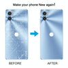 Motorola Moto E22i Back Cover Replacement (Deep Blue)