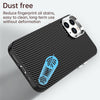 For iPhone 11 Pro Max Carbon Fiber Series IMD Phone Case(Black)