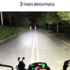 2 PCS MK-265 Motorcycle Character Shooting Light Auxiliary Day Running Light, Style: 12 LEDs