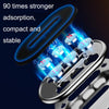 Car Dashboard Magnetic Suction Mini Mobile Phone Holder(Silver)