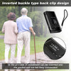 J-180 Portable Pointer FM/AM Two-Band Radios With Carrying Clip, Style: Regular Version(Black)