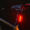 AQY-096 IPX4 Detachable USB Rechargeable Dual Color LED Bike Taillight (Blue & Red)