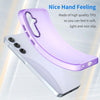 For Samsung Galaxy A35 5G Frosted Translucent TPU Hybrid PC Full Coverage Phone Case(Dark Purple)