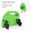 For Galaxy Tab 4 7.0 T230 / T231 EVA Material Children Flat Anti Falling Cover Protective Shell With Thumb Bracket(Green)