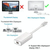 USB-C / Type-C 3.1 Male to Mini DP Female HD Converter, Length: 12cm(Gold)