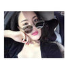 Unisex Fashion Color Film UV400 Reflective Sunglasses (Gold + Pink)