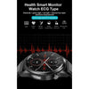 NORTH EDGE E102 Blood Oxygen Body Temperature Monitoring Bluetooth Smart Watch(Black)