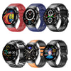 TK25 1.39-inch IP67 Waterproof Sports Health Monitoring Smart Bluetooth Calling Watch(Black Leather)