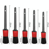 26 PCS / Set Car Beauty Car Wash Detail Brush Electric Drill Brush Outlet Brush(Red)