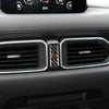 Car Carbon Fiber Warning Light Decorative Sticker for Mazda CX-5 2017-2018, Left and Right Drive Universal