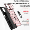 For Samsung Galaxy A06 4G Sliding Camshield Holder Phone Case(Rose Gold)