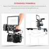 YELANGU C9-A YLG0911A Handle Video Camera Cage Stabilizer for DJI BMPCC 4K(Black)
