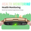 CY22 1.47 inch Silicone Strap IP67 Waterproof Smart Watch, Support Heart Rate / Blood Pressure(Black)