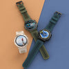 S56T Heart Rate/Blood Oxygen/Sleep Monitoring Bluetooth Call Outdoor Waterproof Smart Watch(Green)