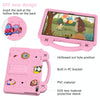 For Huawei MediaPad T5 10.1 Handle Kickstand Children EVA Shockproof Tablet Case(Pink)