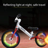 Jg-Phc-12 Children Bicycle Scooter Reflective Sticker Night Warning Riding Contour Sticker(Blue)