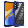 For Samsung Galaxy A36 5G TPU + PC Lens Protection Phone Case(Blue)