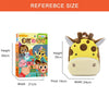 Kids 3D Animal Velvet Backpacks Children Cartoon Kindergarten Toys Gifts School Bags(Panda)