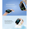 H1 1.3 inch TFT Screen IP68 Waterproof Smart Watch, Support Sleep Monitoring / Heart Rate Monitoring / ECG Electrocardiogram / Vascular Management / Body Temperature Monitoring(Pink)
