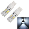 2 PCS 7443-T20-2835 10.5W 780LM 6000K 21 SMD 2835 LEDs Car Brake Light DC 12~24V(White Light)