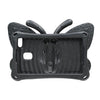 For Galaxy Tab A7 Lite T220/T225 2021 Butterfly Bracket Style EVA Children Falling Proof Cover Protective Case(Black)