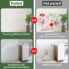 45cmx5m Latex Paint Wall Decoration Static Stickers Children Room Home Self-adhesive Wall Stickers Static Wall Protection Film(Matte)
