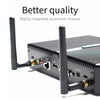 HYSTOU H2 Windows / Linux System Mini PC, Intel Core I3-7167U Dual Core Four Threads up to 2.80GHz, Support mSATA 3.0, 8GB RAM DDR4 + 256GB SSD (Black)