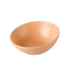 18cm/600ml Cat Dog Food Bowl Pet Ceramic Bowl, Style:Bowl(Orange)