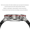 LEMFO ELF3 1.39 inch TFT Round Screen Outdoor Steel Strap Smart Watch Supports Blood Oxygen Monitoring(Black)