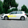 2 PCS/Set D-751 Flame Pattern Car Modified Decorative Sticker(Yellow)