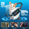 Dog Bark Collar - Rechargeable, Waterproof IP67, Colour Screen (White)