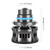 1 Pair 9006 27W / DC12V Car Aluminum Alloy LED Headlight (Blue Light)