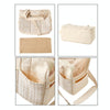 Cat Carrier Bag, Beige, Portable, Breathable, for Cats up to 5kg