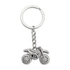 Simulation Cool Motorcycle Keychain Metal Decoration Pendant, Style: X-034