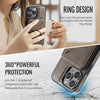 For iPhone 14 DG.MING K1 MagSafe Detachable Wallet RFID Back Cover Phone Case(Coffee)