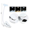 8021 Mini Book Clip Light LED Music Score Eye Protection Reading Lamp(White)