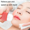 2pcs L-03-01 Face Ice Apparatus Massage Ice Roller Beauty Makeup Silicone Face Ice Tray(Mysterious Black With Hole)