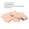 Copper Heatsinks 15x15x1.8mm (20pcs) - Laptop/GPU Cooling