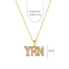 1010400501  YRN Exaggerated Hip Hop Style Necklace Collarbone Chains