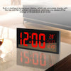 XM901 Multifunctional Large-screen High-definition Digital Display LED Electronic Wall Clock (Black)