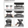 Car Seat Headrest Car Neck Pillow Sleep Side Headrest for Children and Adults (Black)