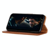 For Alcatel 1SE 2020 Cowhide Texture PU + TPU Horizontal Flip Leather Case with Holder & Card Slots & Wallet(Brown)