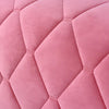 Bedside All-Inclusive Anti-Collision Quilted Thick Fabric Protective Cover, Size: 60x180cm(Eight Petals Pink)