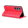 For Samsung Galaxy A56 5G AZNS Magnetic Calf Texture Flip Leather Phone Case(Red)